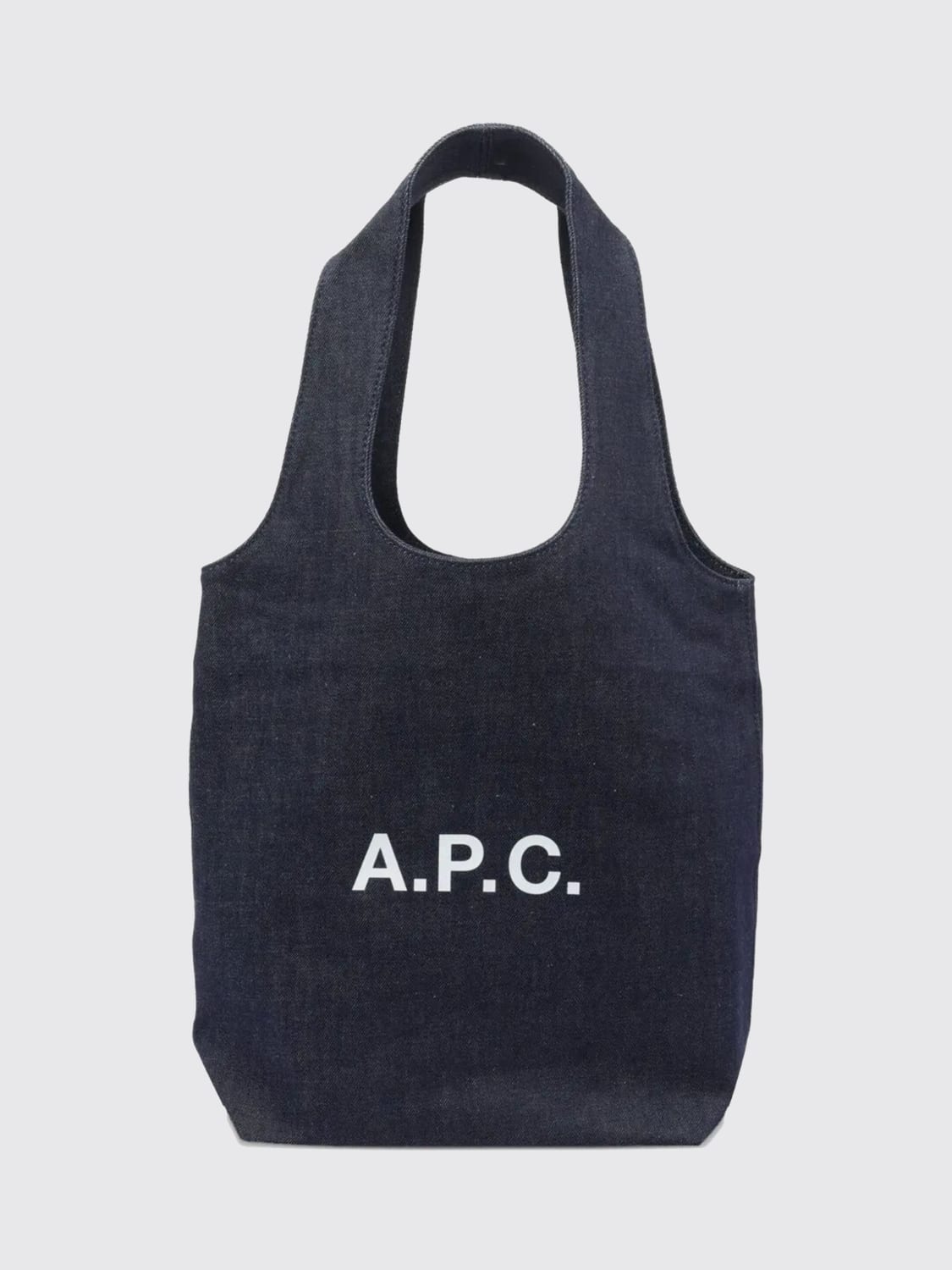 A.P.C. SAC PORTÉ ÉPAULE: Sac porté épaule femme A.P.C., Indigo - Img 1