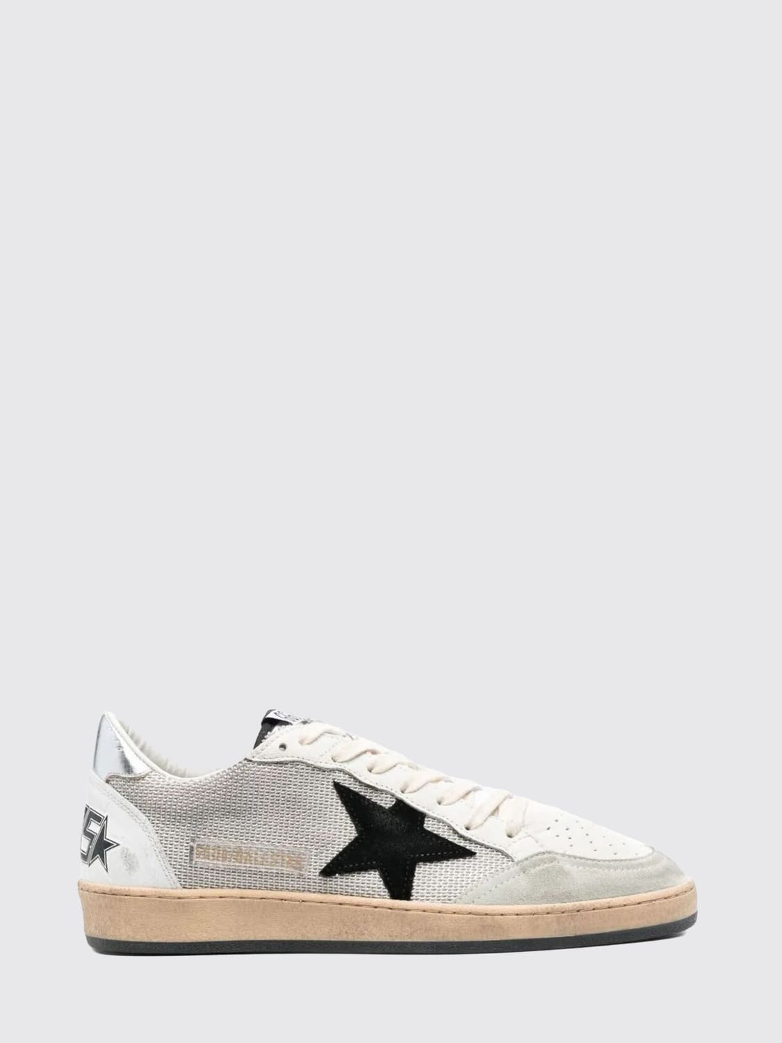 GOLDEN GOOSE SNEAKERS: Schuhe herren Golden Goose, Silber - Img 1