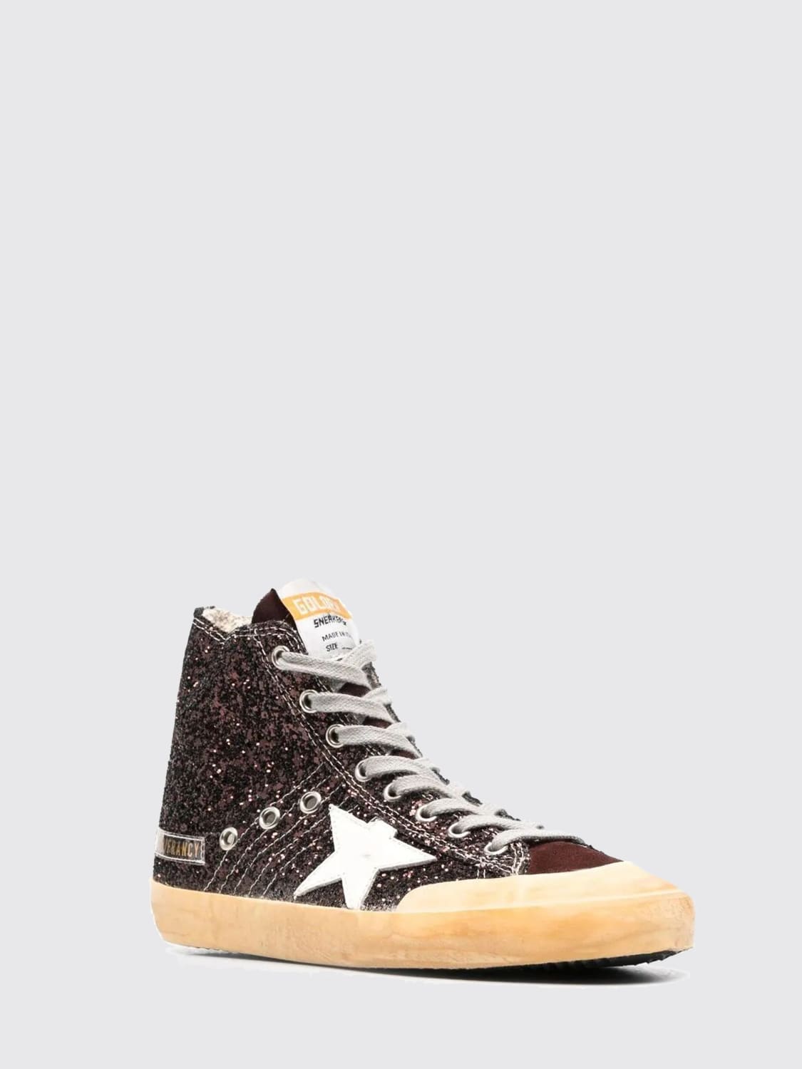GOLDEN GOOSE SNEAKERS: Shoes woman Golden Goose, Brown - Img 2