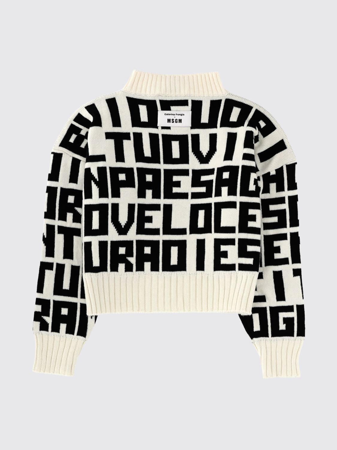 MSGM PULLOVER: Pullover damen MSGM, Schwarz - Img 2