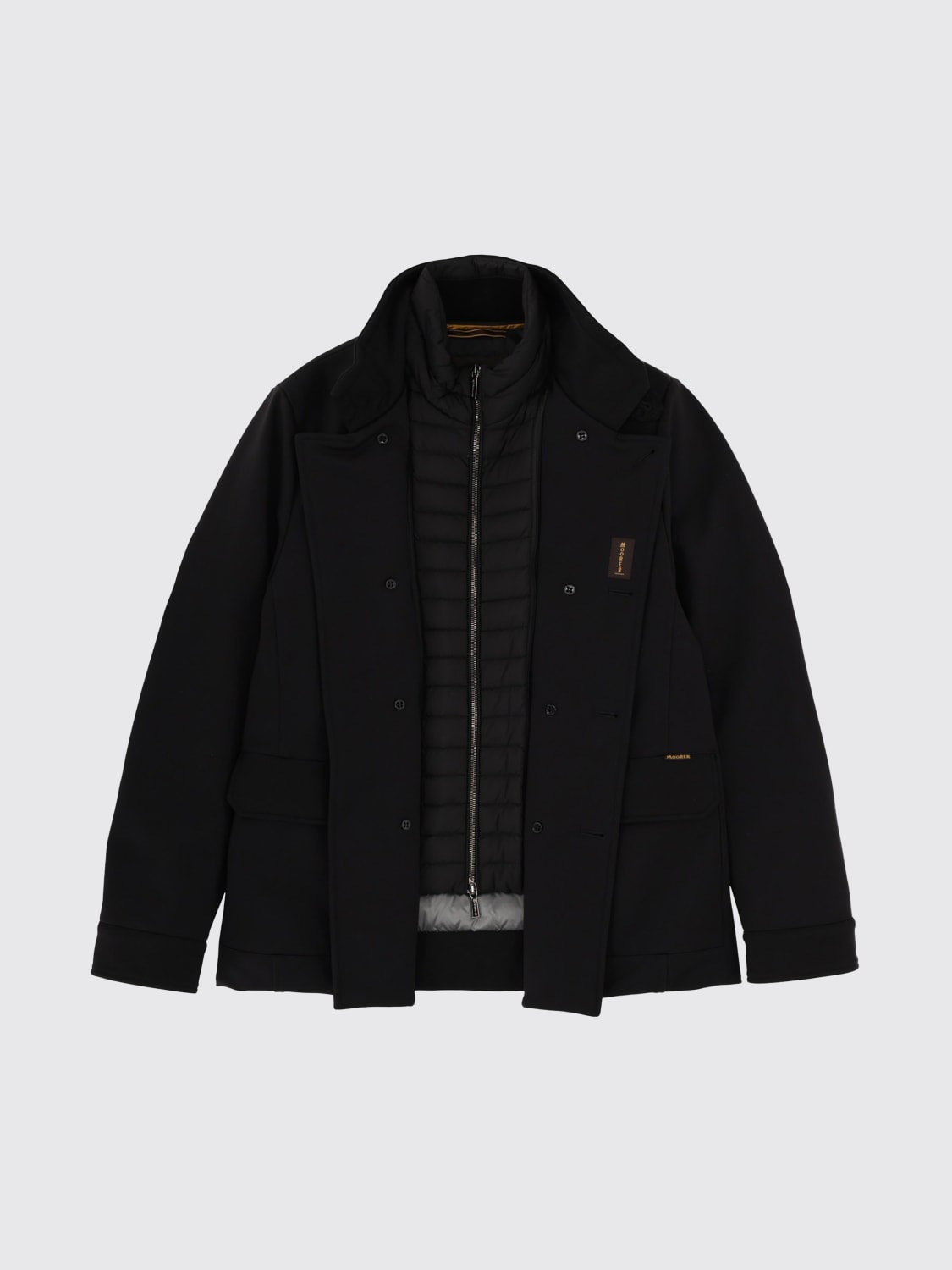 MOORER COAT: Coat men Moorer, Black - Img 3