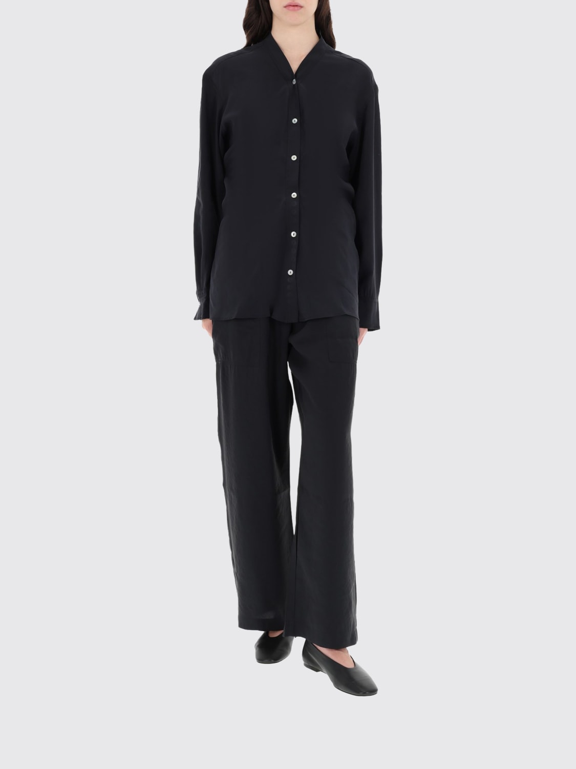 STUDIO NICHOLSON CHEMISE: Chemise femme Studio Nicholson, Bleu - Img 2