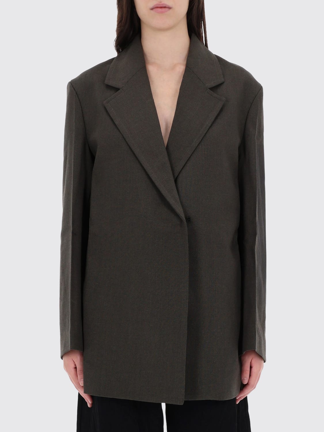 STUDIO NICHOLSON JACKET: Blazer woman Studio Nicholson, Grey - Img 1