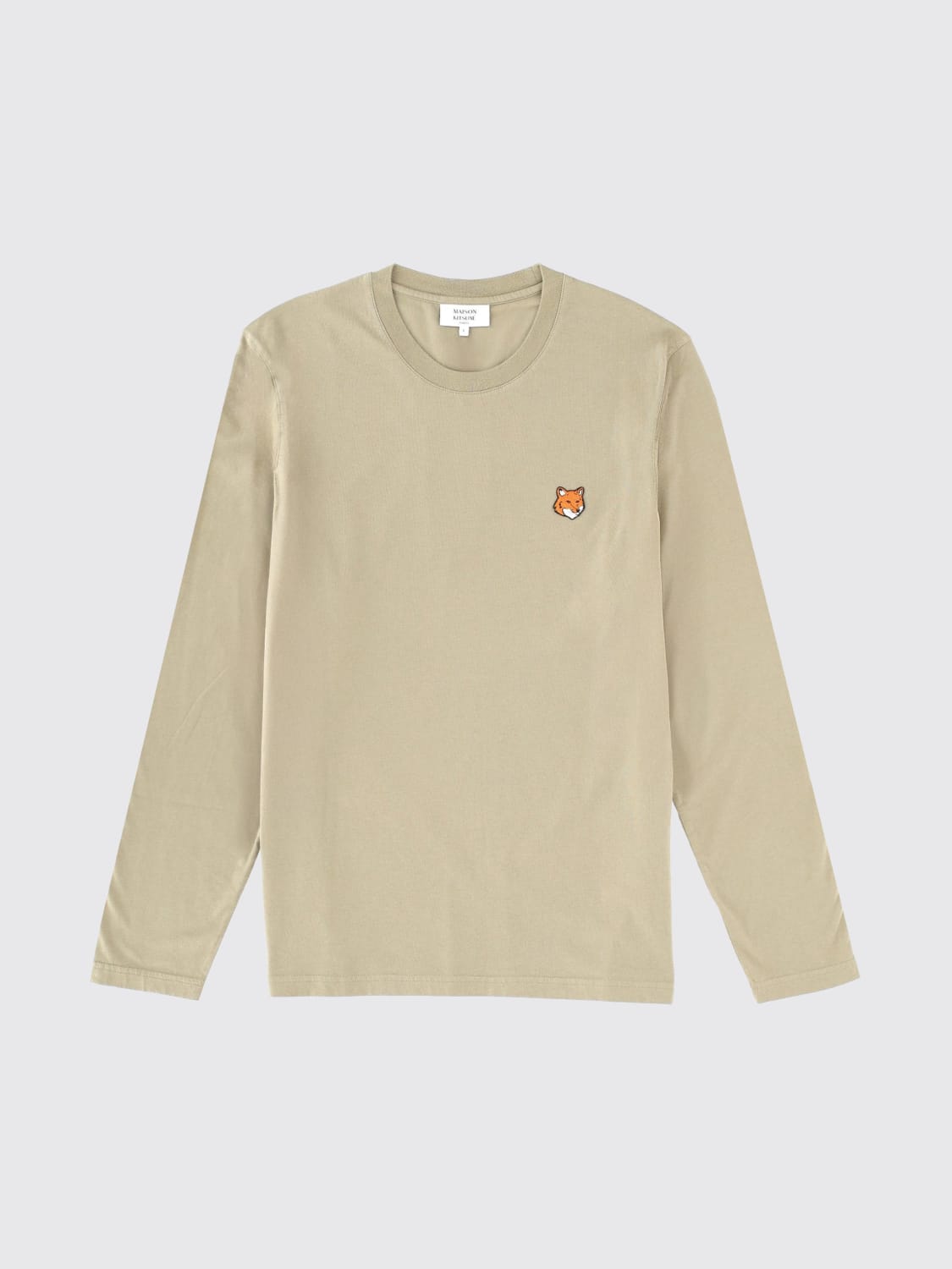 MAISON KITSUNÉ T-SHIRT: T-shirt men Maison KitsunÉ, Green - Img 1