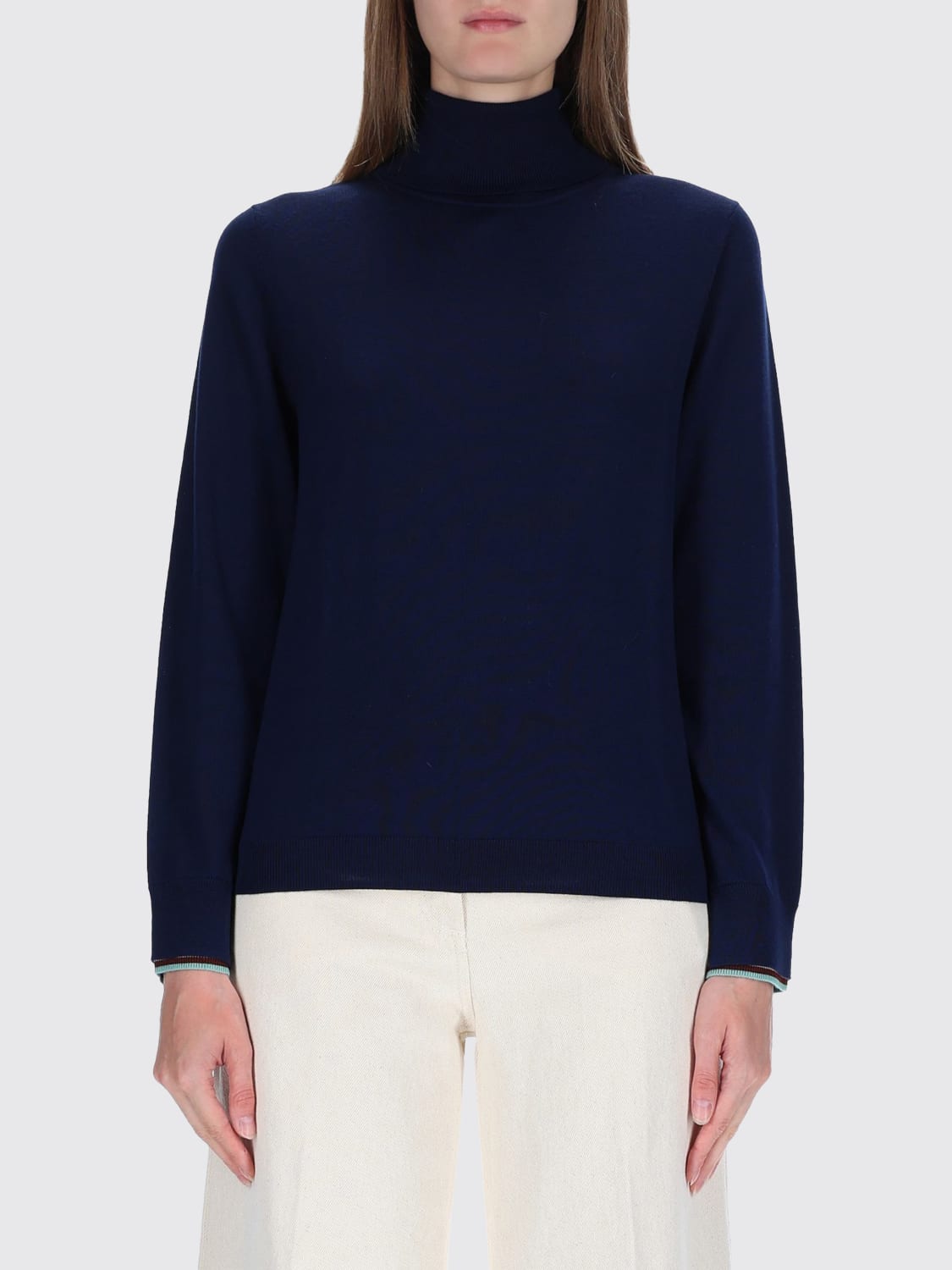 PAUL SMITH PULL: Pull femme Paul Smith, Bleu - Img 1
