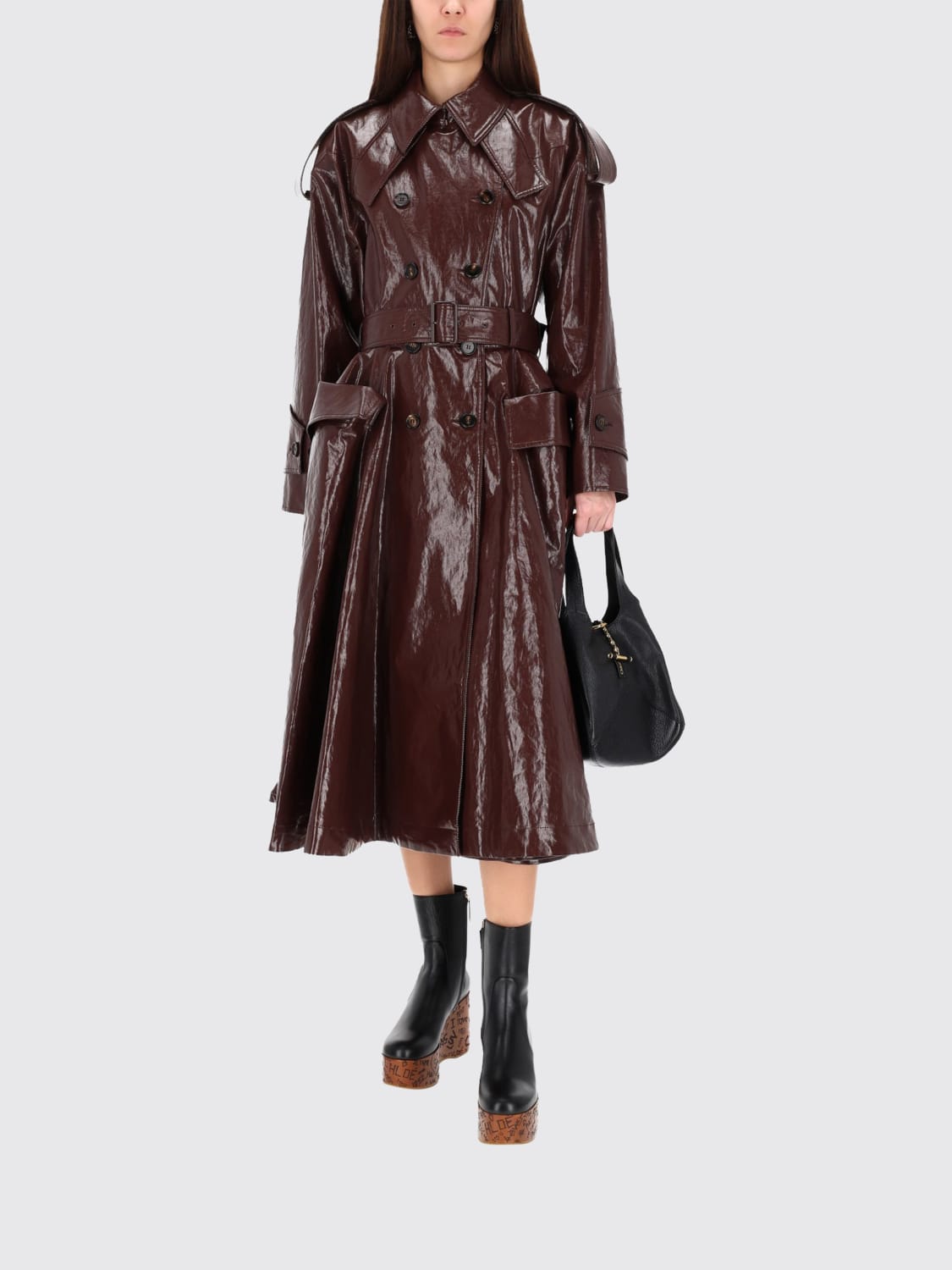 CHLOÉ JACKET: Coat woman ChloÉ, Violet - Img 2