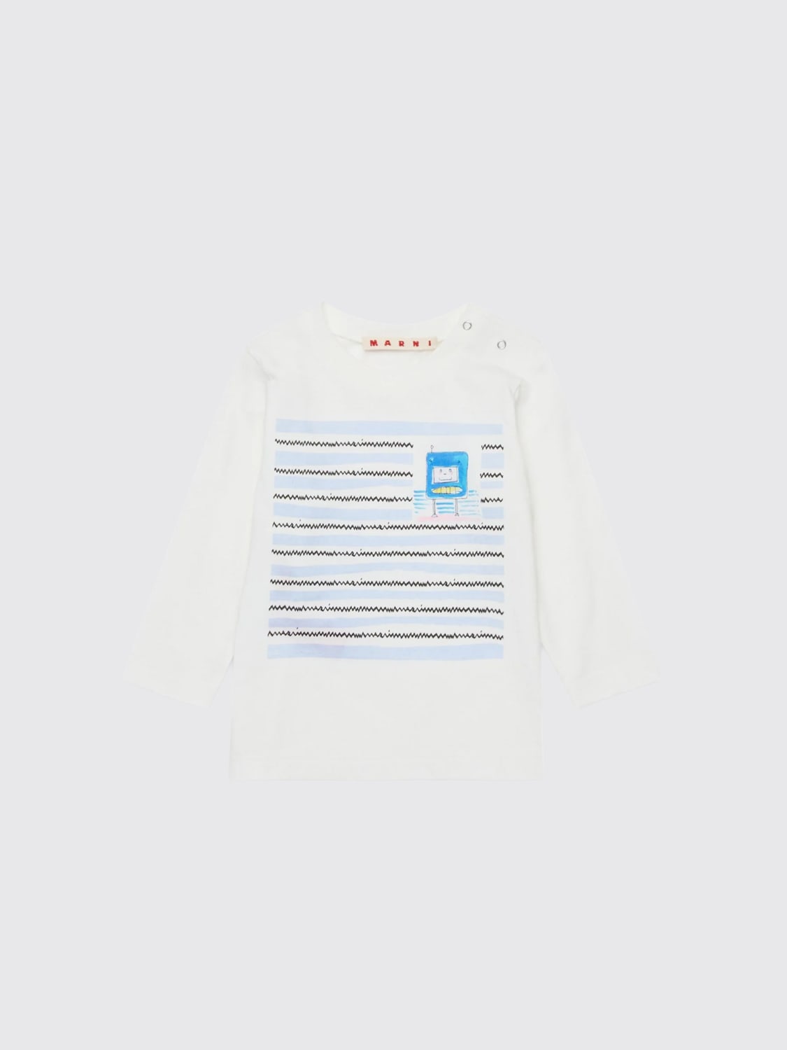 MARNI T-SHIRT: T-shirt kids Marni, White - Img 1