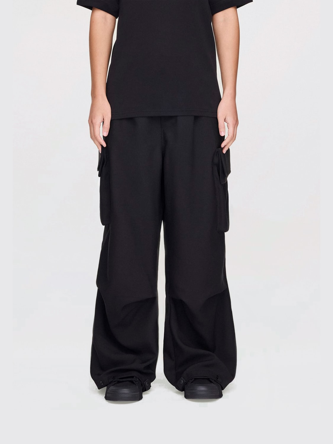 Y-3 PANTALON: Pantalon femme Y-3, Noir - Img 1