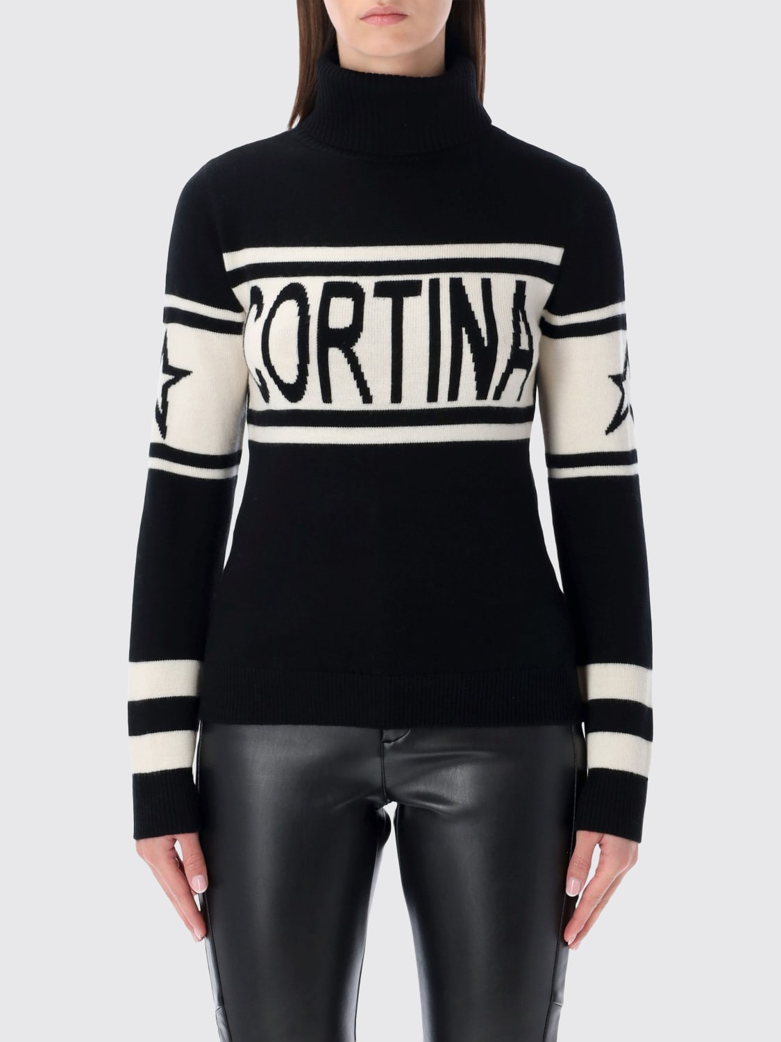 PERFECT MOMENT PULL: Pull femme Perfect Moment, Noir - Img 1