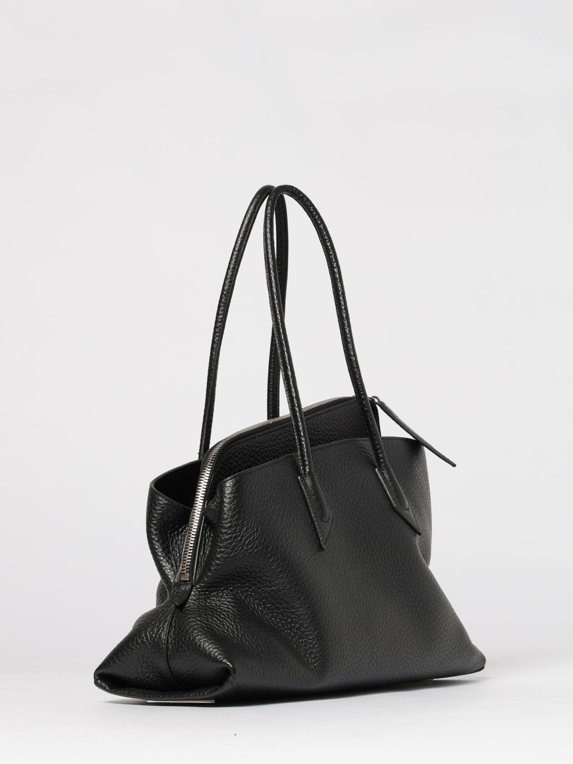 THE ATTICO SAC PORTÉ ÉPAULE: Sac porté épaule femme The Attico, Noir - Img 2