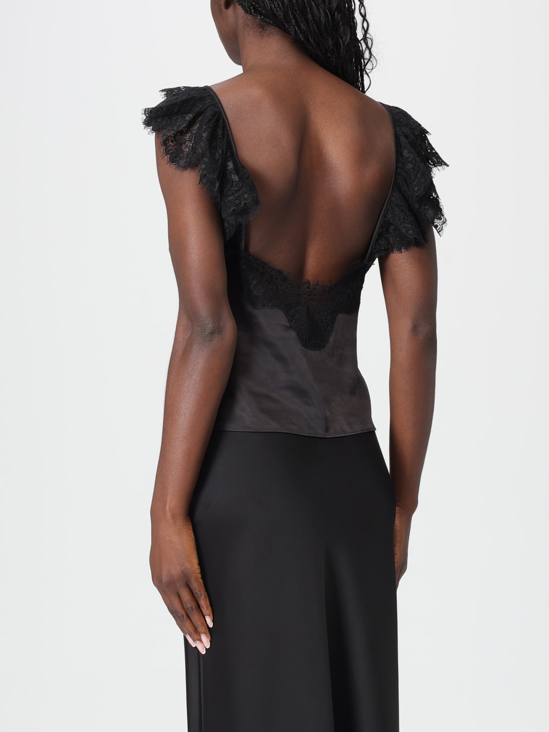 SELF-PORTRAIT TOP: Top woman Self-portrait, Black - Img 2