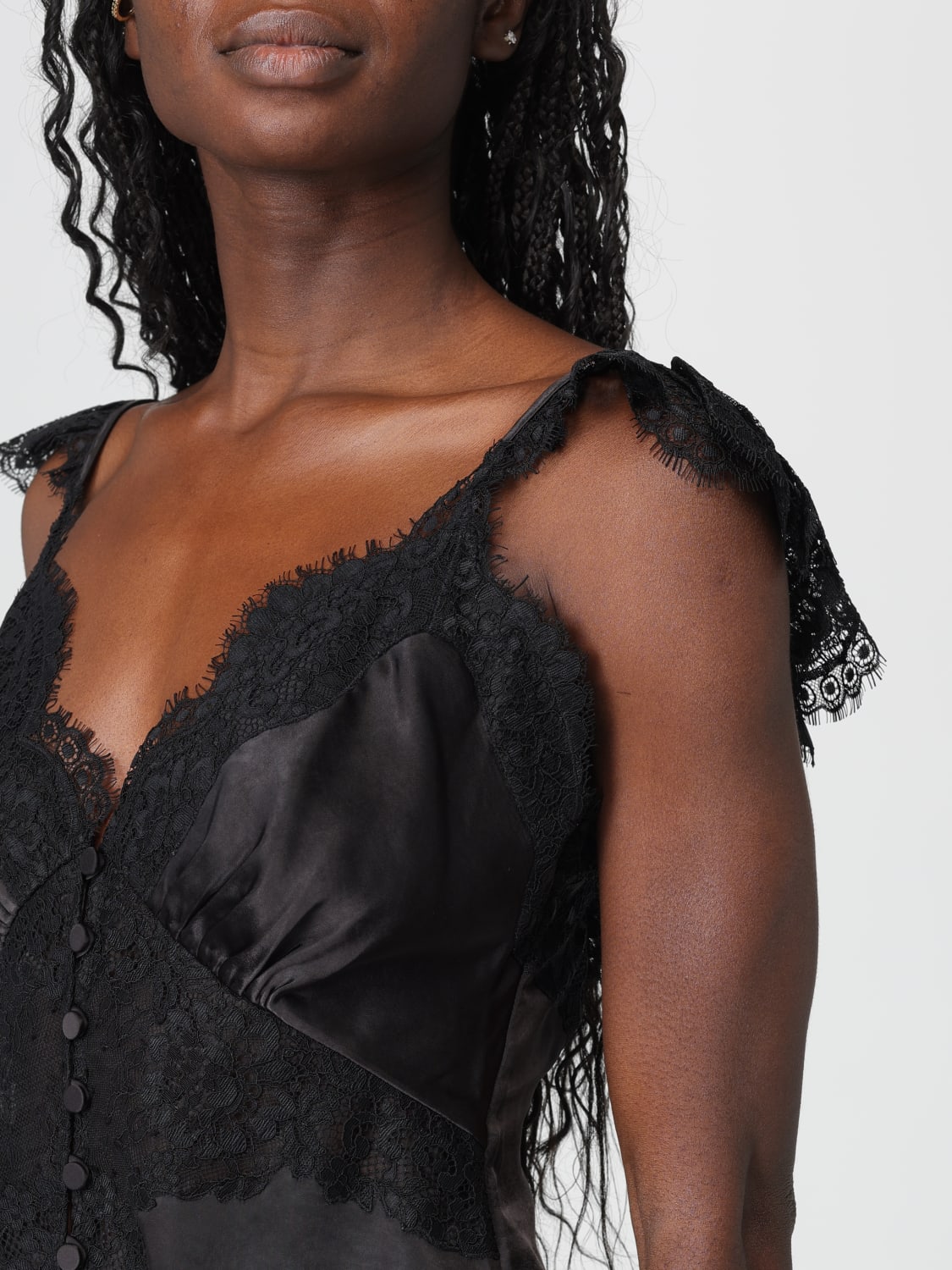 SELF-PORTRAIT TOP: Top woman Self-portrait, Black - Img 3