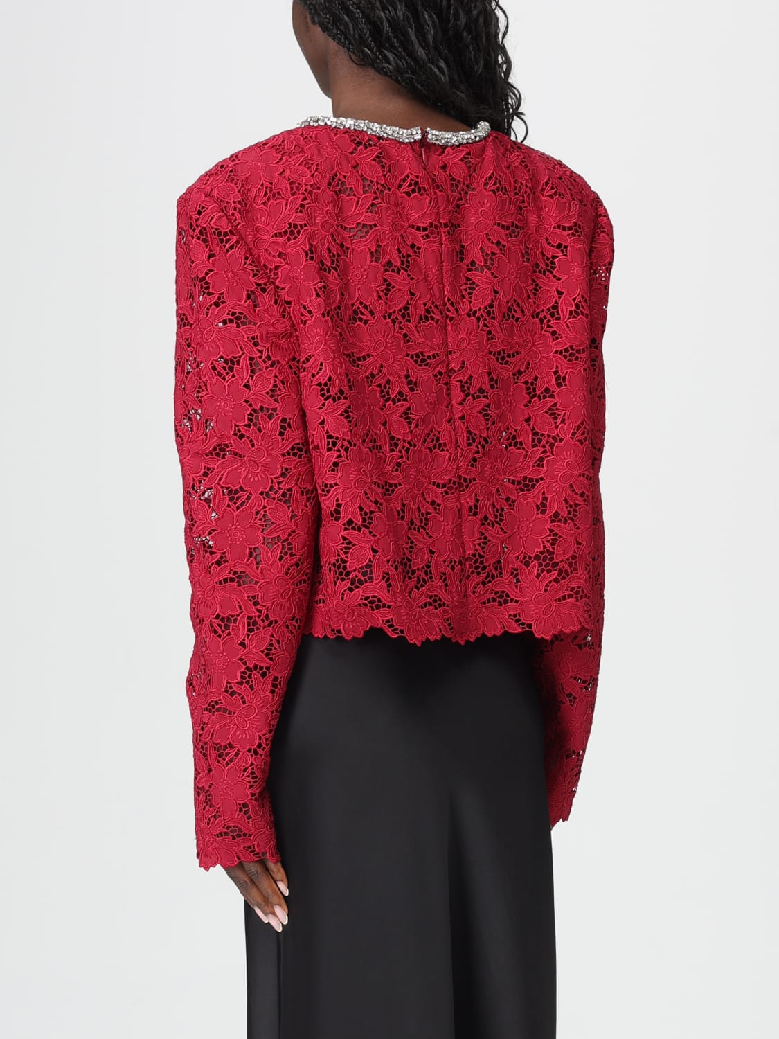 SELF-PORTRAIT TOP: Top mujer Self-portrait, Rojo - Img 2