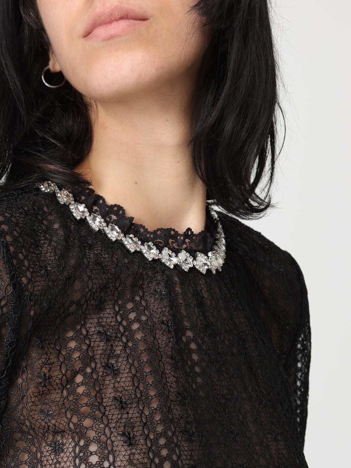 SELF-PORTRAIT TOP: Top damen Self-portrait, Schwarz - Img 3