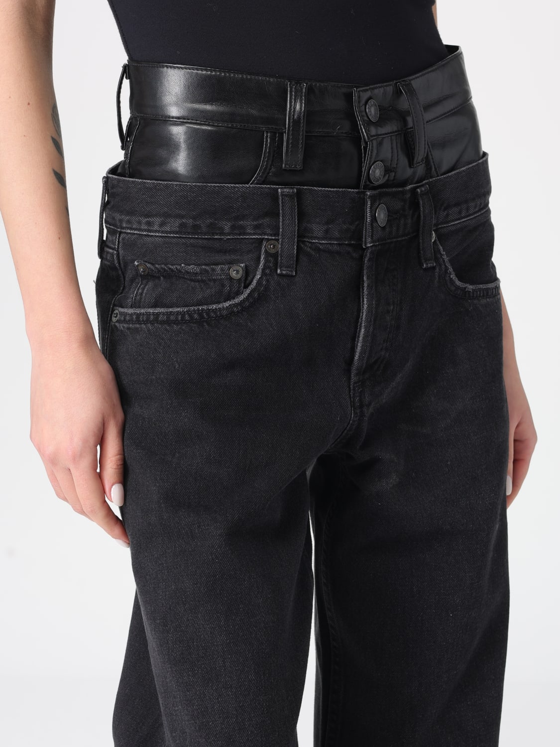 AGOLDE VAQUEROS: Vaqueros mujer Agolde, Denim - Img 3