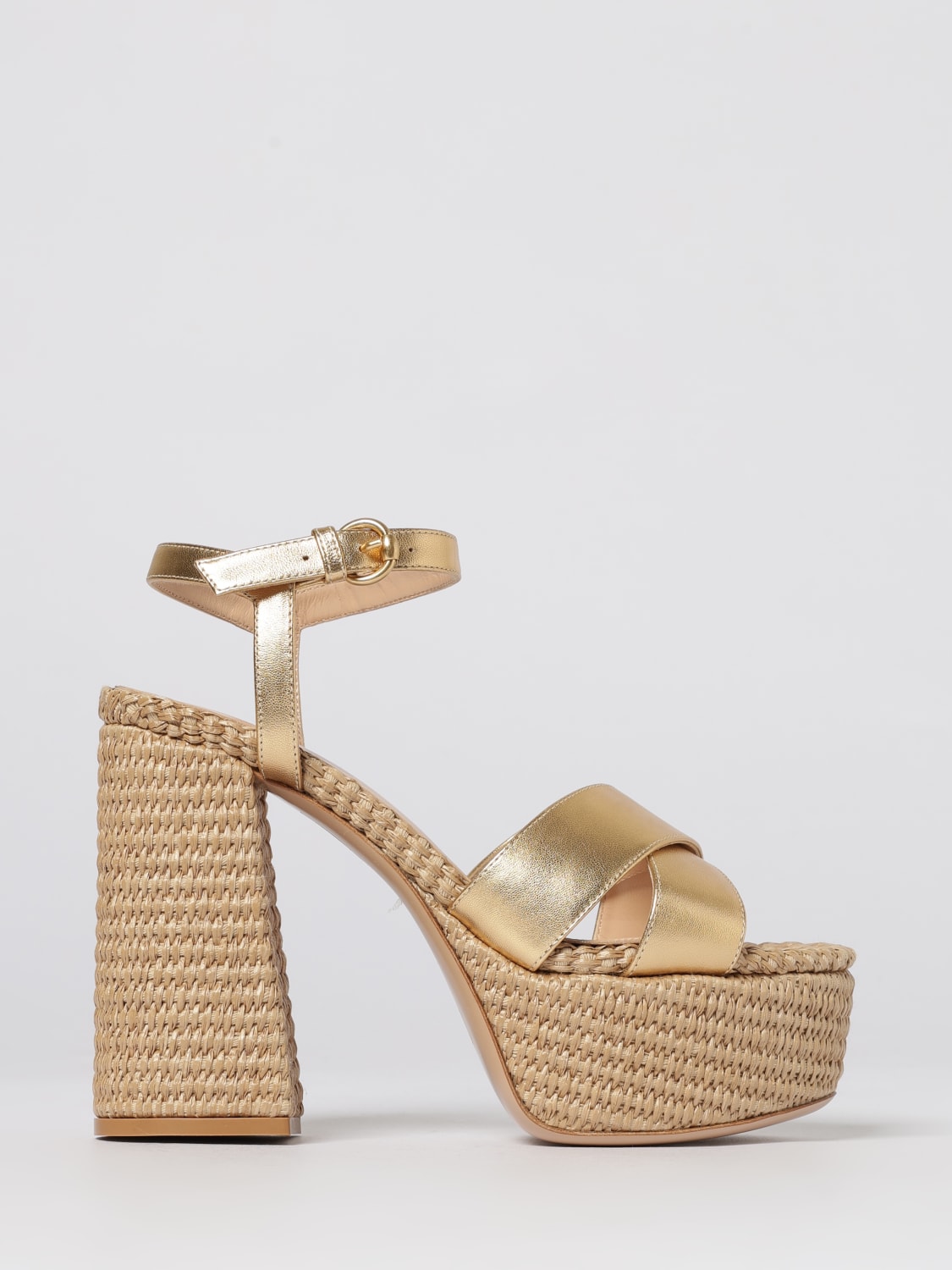 GIANVITO ROSSI PUMP: Pump woman Gianvito Rossi, Beige - Img 1