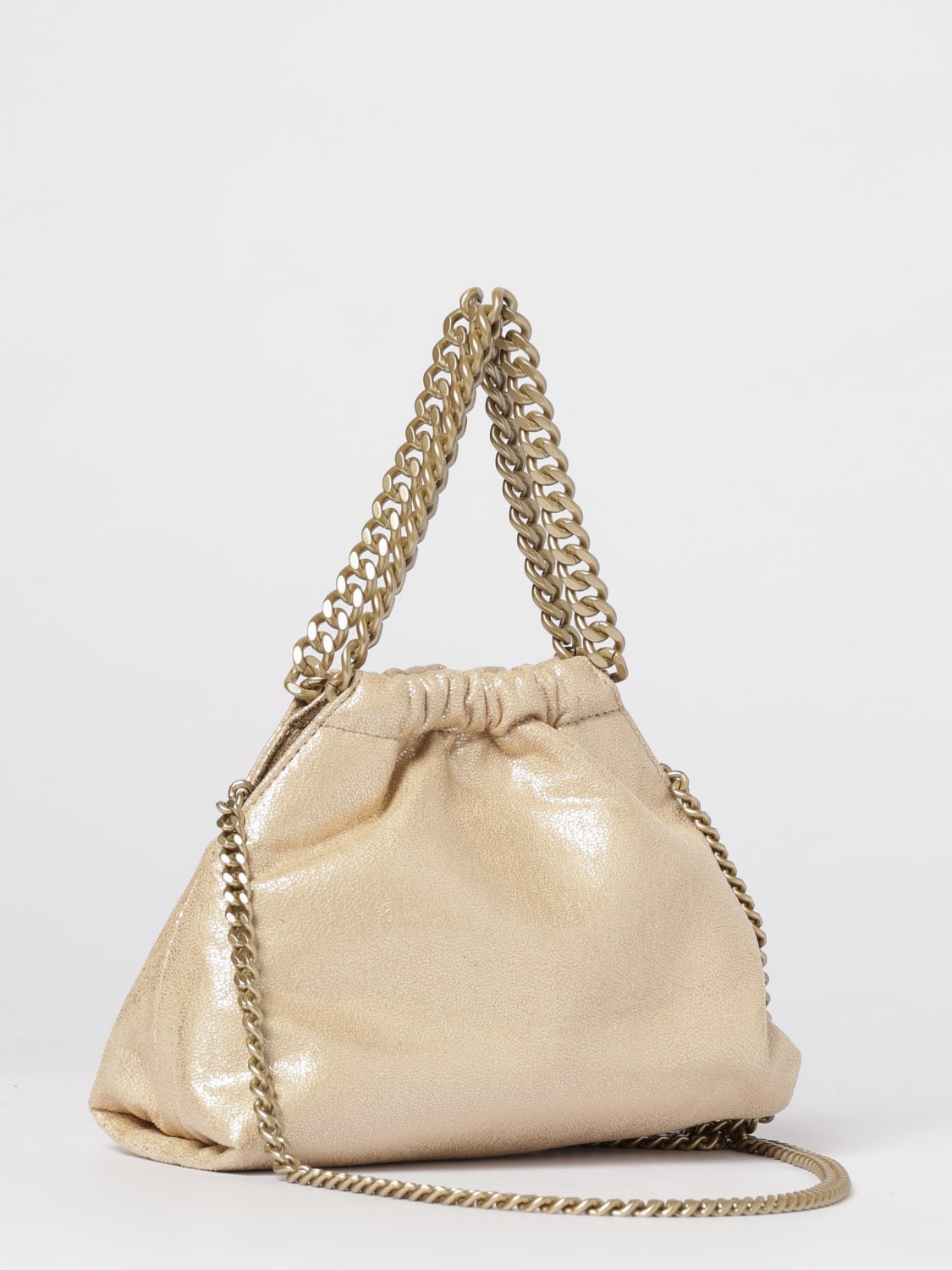 STELLA MCCARTNEY BORSA A MANO: Borsa a mano donna Stella McCartney, Oro - Img 3