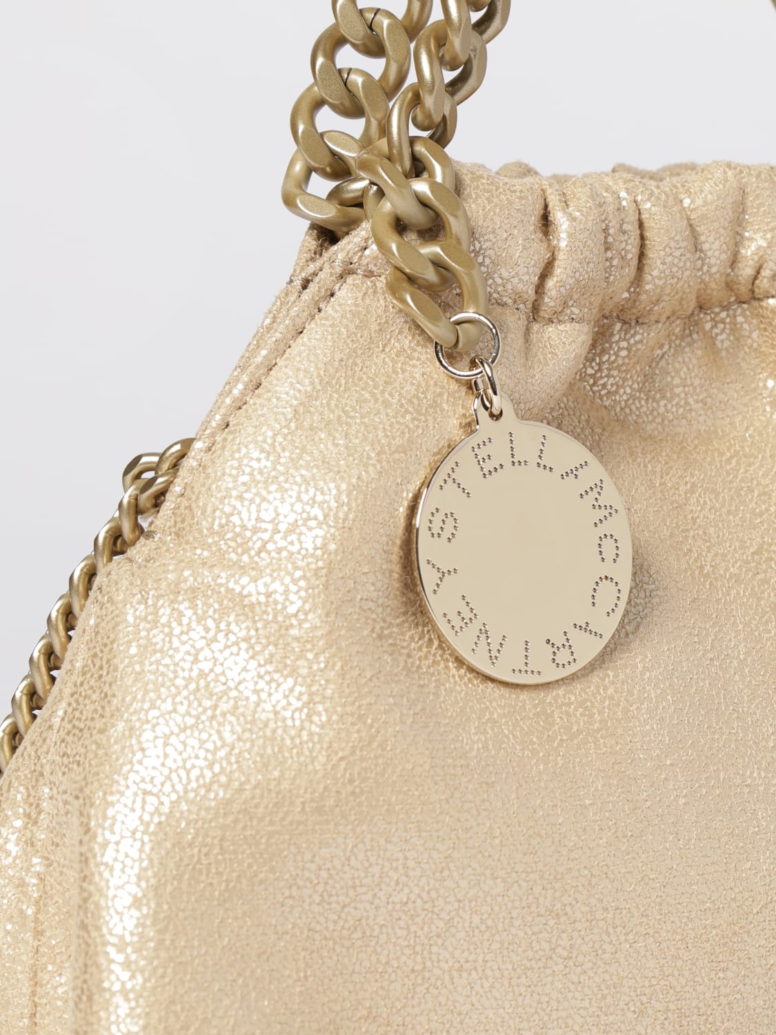 STELLA MCCARTNEY BORSA A MANO: Borsa a mano donna Stella McCartney, Oro - Img 4