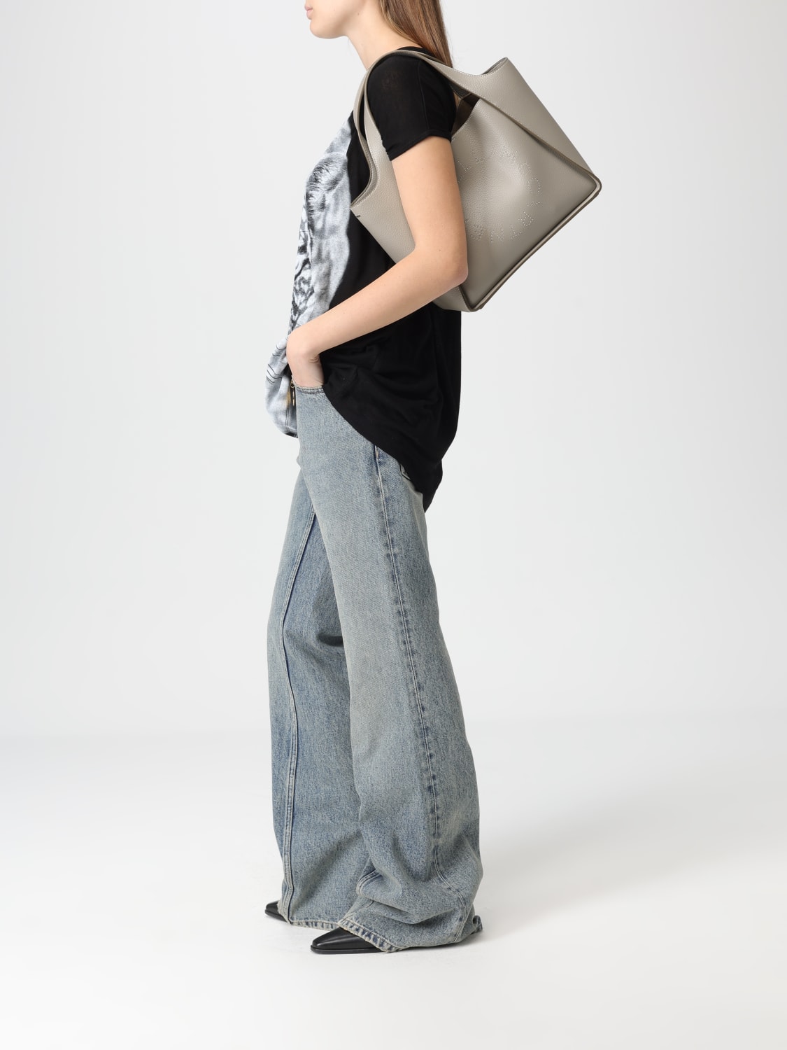 STELLA MCCARTNEY SHOULDER BAG: Shoulder bag woman Stella McCartney, Brown - Img 2