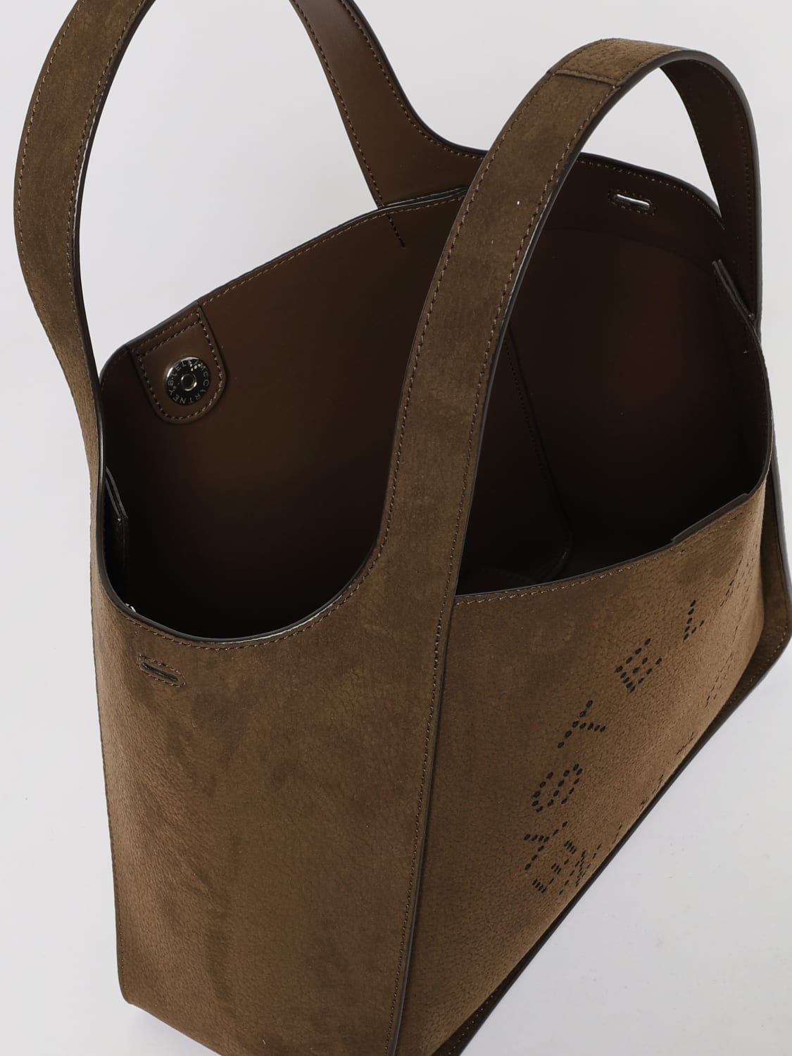 STELLA MCCARTNEY BORSA A SPALLA: Borsa a spalla donna Stella McCartney, Marrone - Img 5