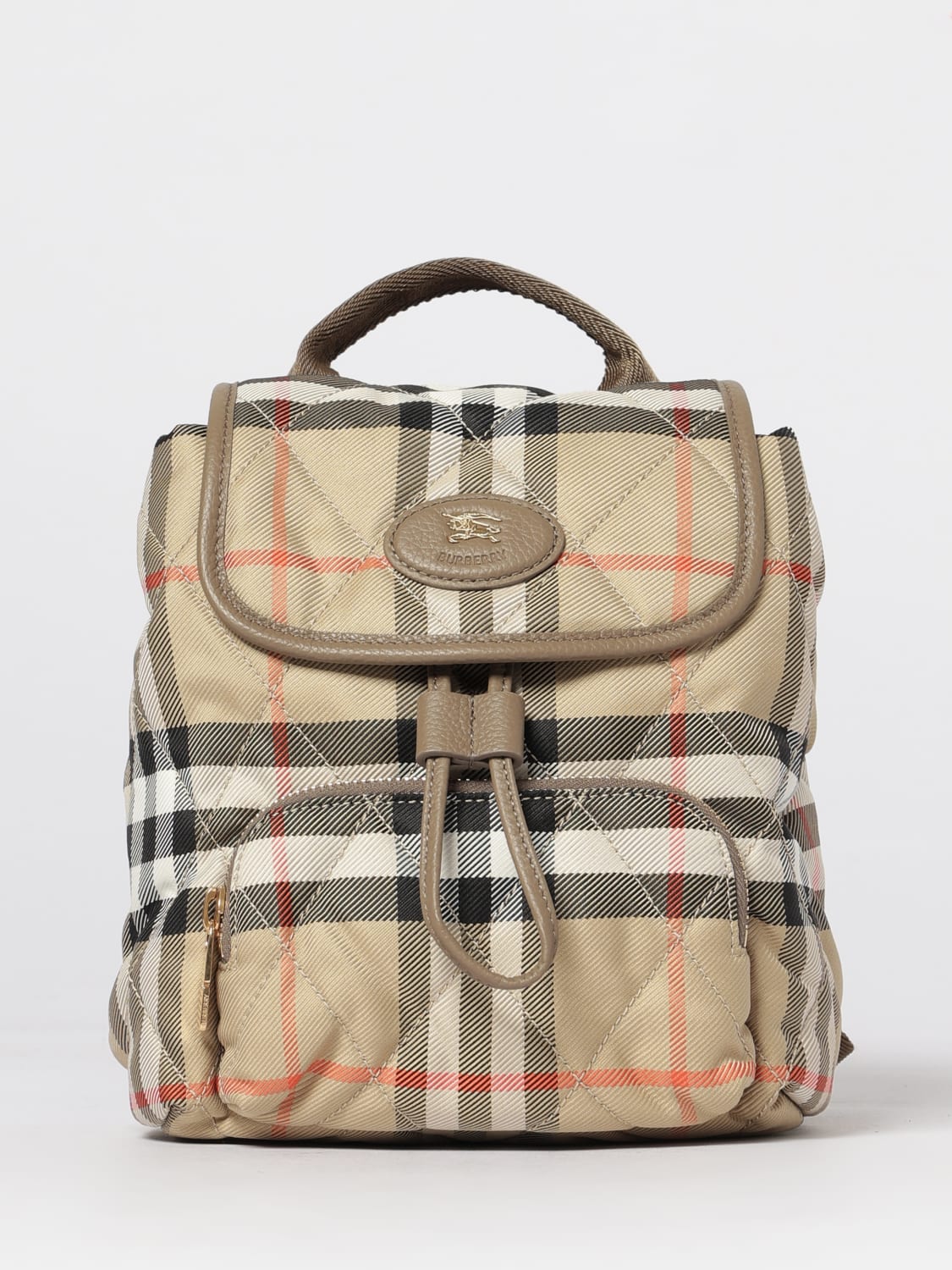BURBERRY ZAINO: Zaino donna Burberry, Beige - Img 1