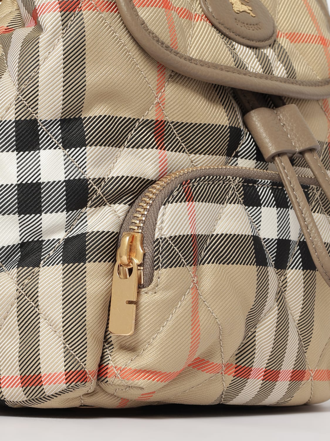 BURBERRY ZAINO: Zaino donna Burberry, Beige - Img 4