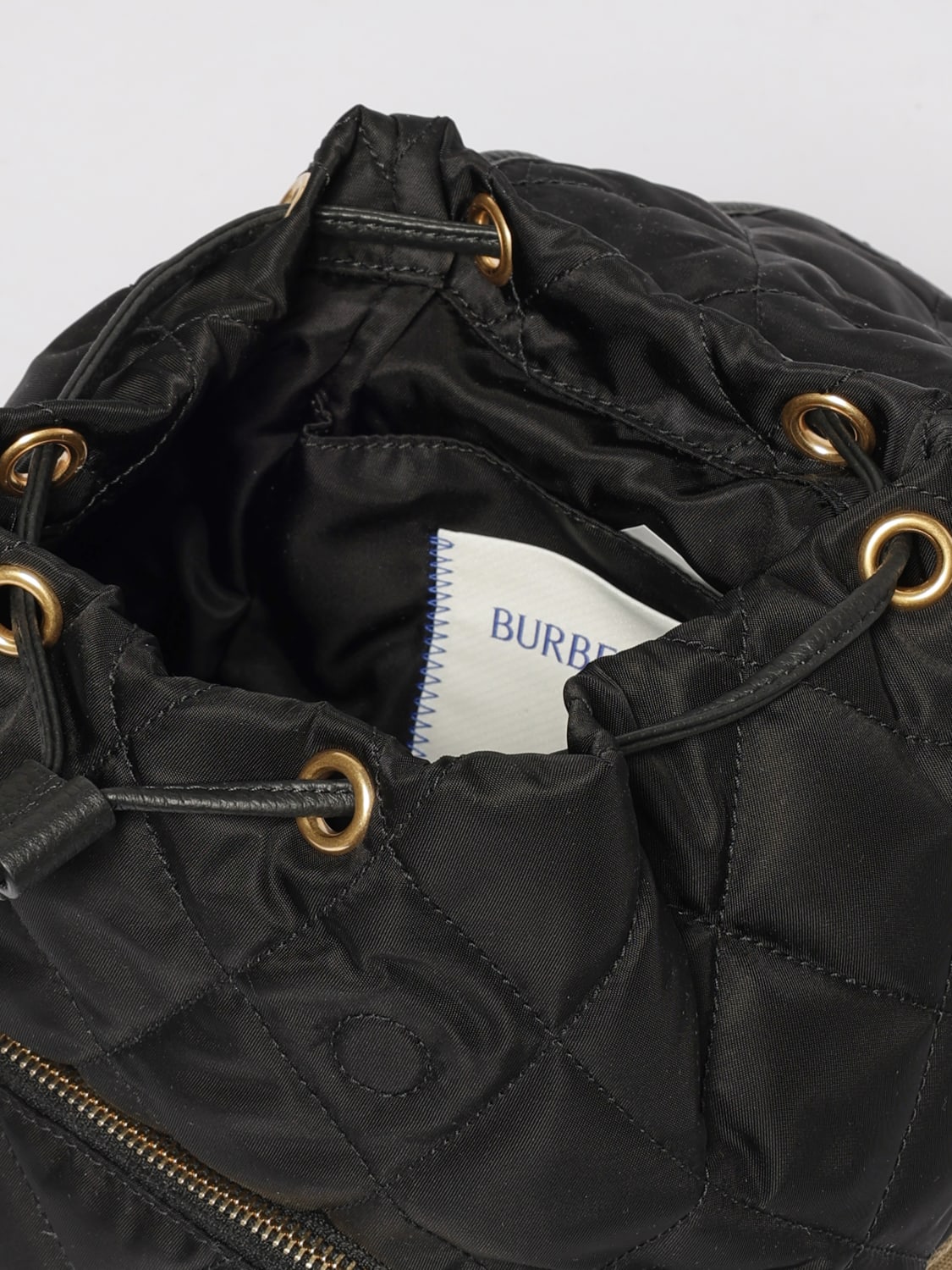 BURBERRY ZAINO: Zaino donna Burberry, Nero - Img 4