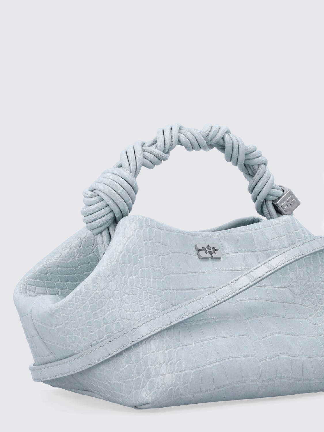 GANNI HANDBAG: Handbag woman Ganni, Blue - Img 3