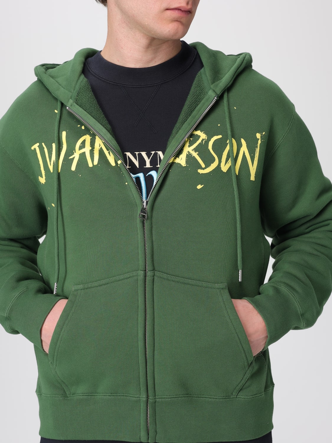 JW ANDERSON SWEATSHIRT: Sweatshirt men Jw Anderson, Green - Img 5