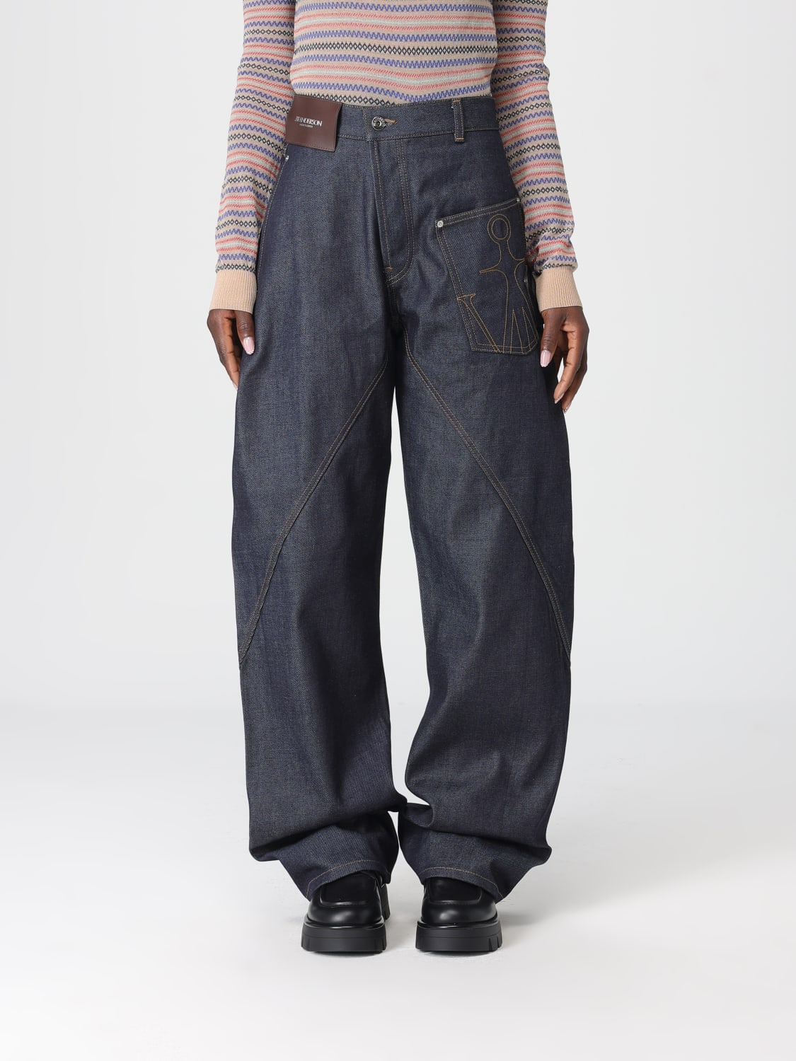 JW ANDERSON JEANS: Jeans woman Jw Anderson, Denim - Img 1