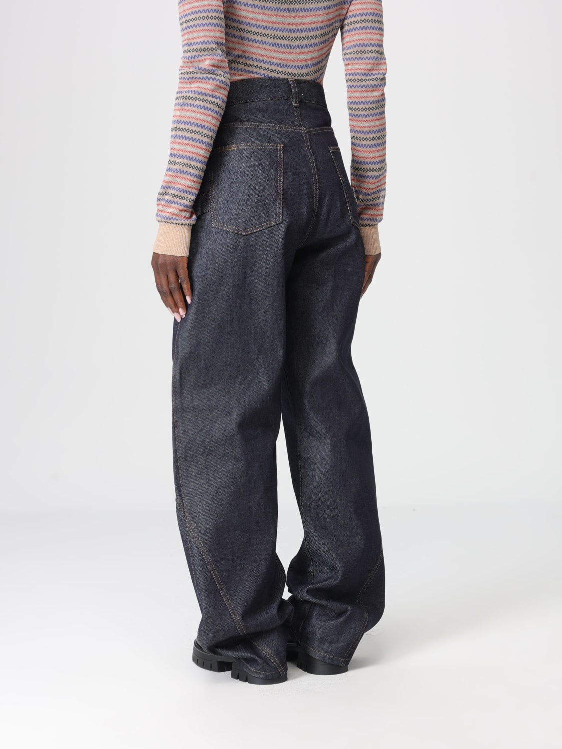 JW ANDERSON JEANS: Jeans woman Jw Anderson, Denim - Img 3