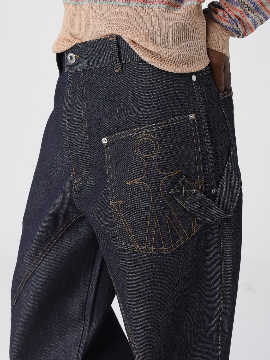 JW ANDERSON JEANS: Jeans woman Jw Anderson, Denim - Img 5
