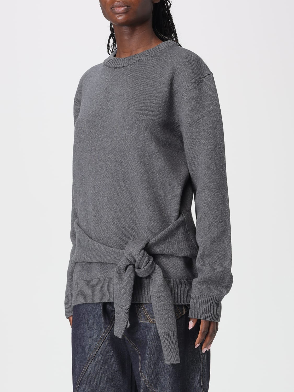 JW ANDERSON PULL: Pull femme Jw Anderson, Gris - Img 4