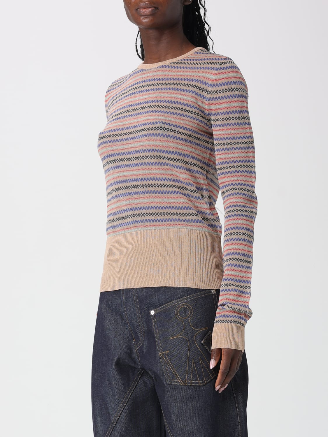 JW ANDERSON 스웨터: 스웨터 여성 Jw Anderson, 멀티컬러 - Img 4