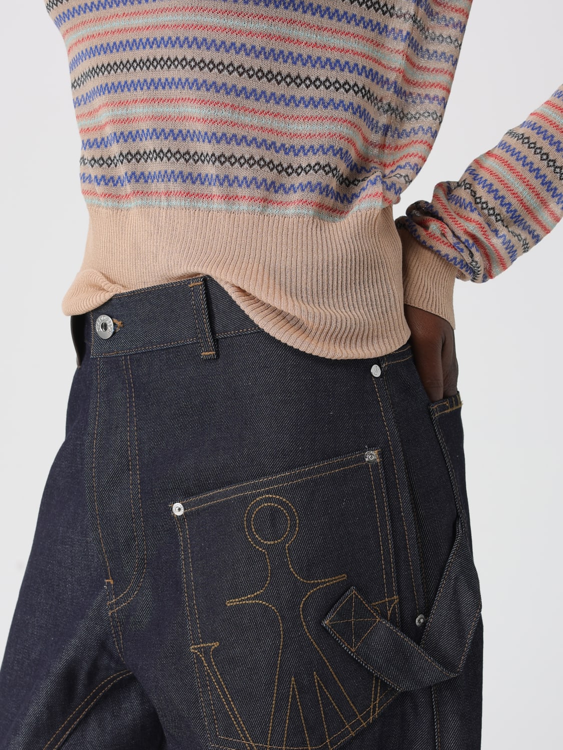 JW ANDERSON 스웨터: 스웨터 여성 Jw Anderson, 멀티컬러 - Img 5