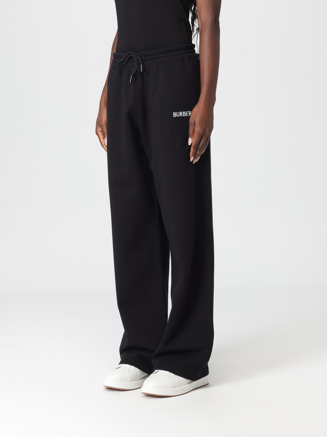 BURBERRY PANTS: Pants woman Burberry, Black - Img 4