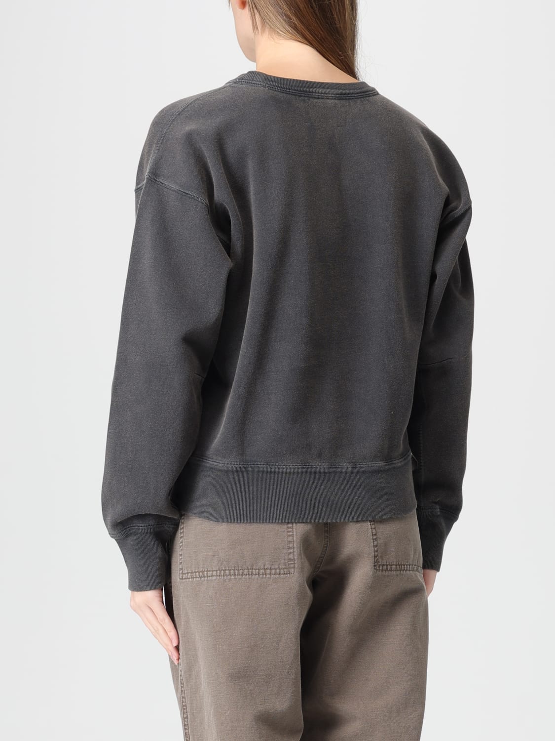 ISABEL MARANT ETOILE SWEAT-SHIRT: Sweat-shirt femme Isabel Marant Etoile, Gris - Img 2