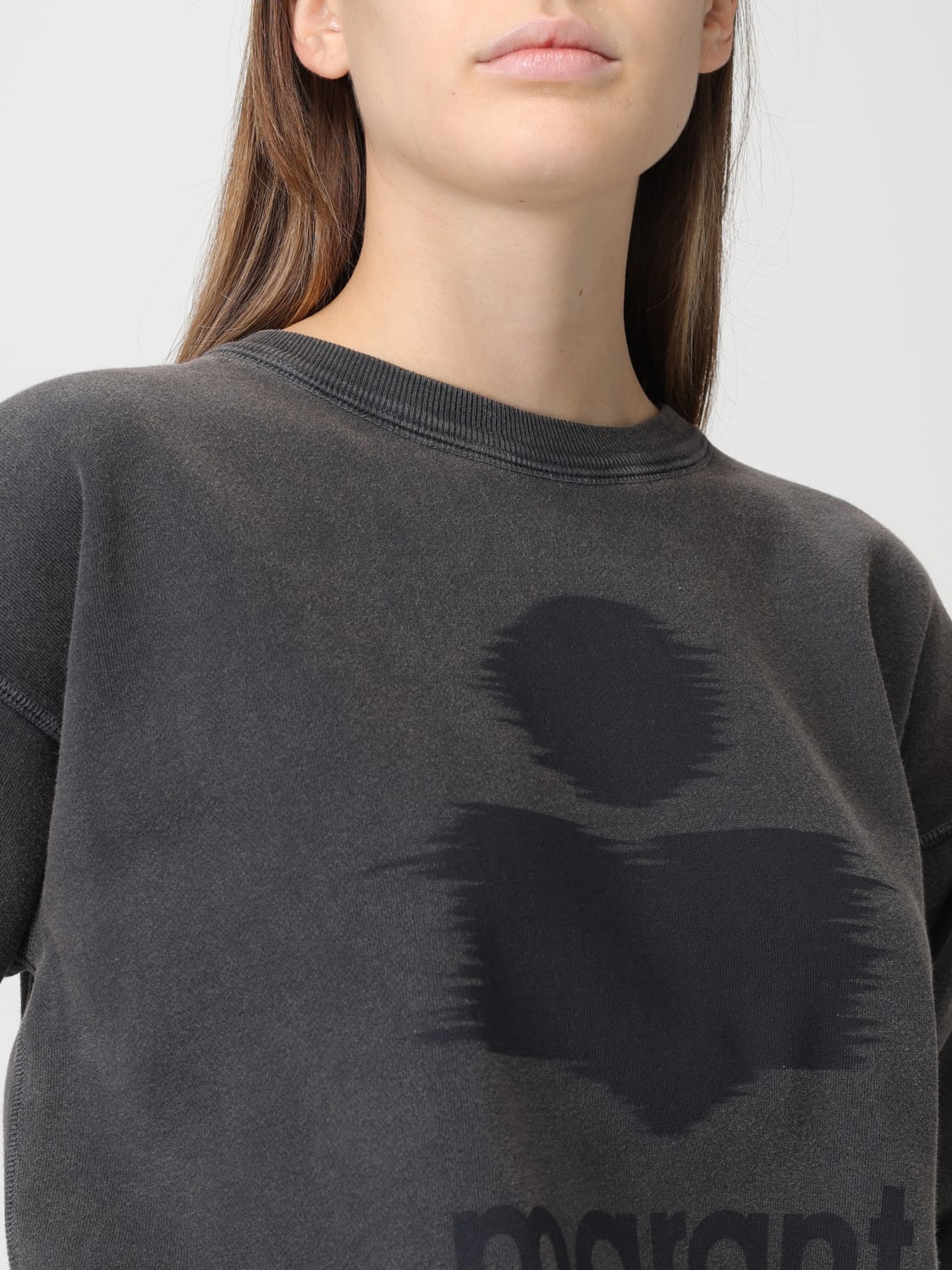 ISABEL MARANT ETOILE SWEAT-SHIRT: Sweat-shirt femme Isabel Marant Etoile, Gris - Img 3