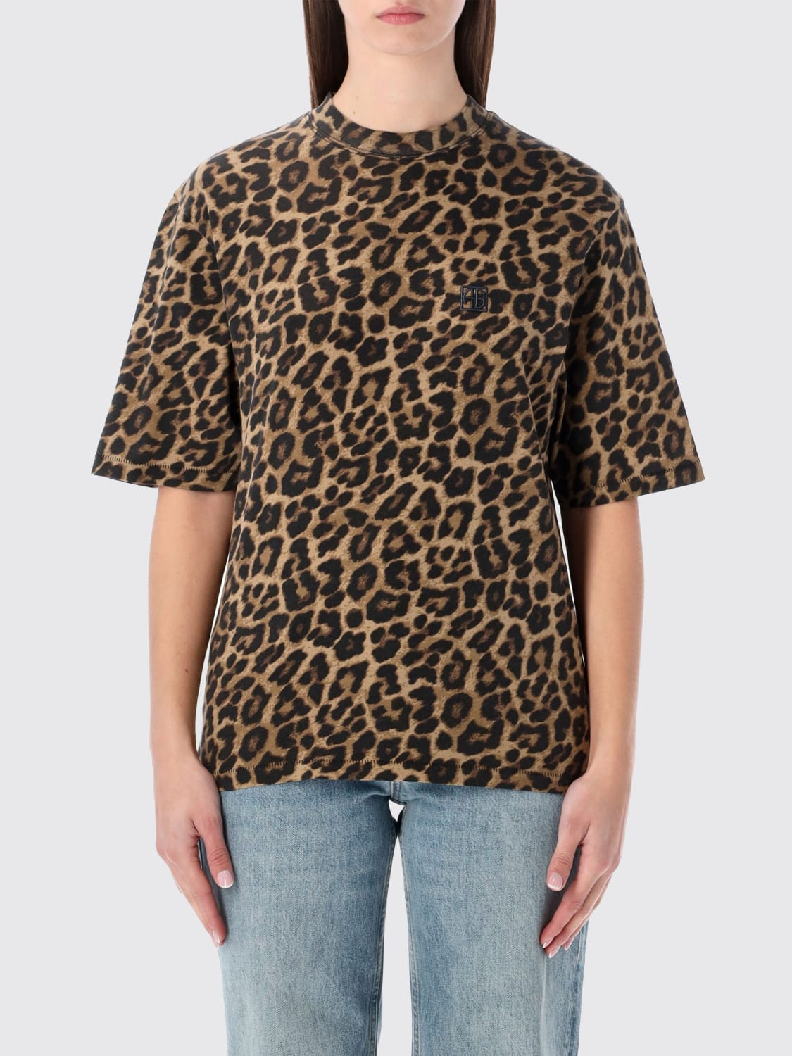 ANINE BING T-SHIRT: T-shirt woman Anine Bing, Multicolor - Img 1