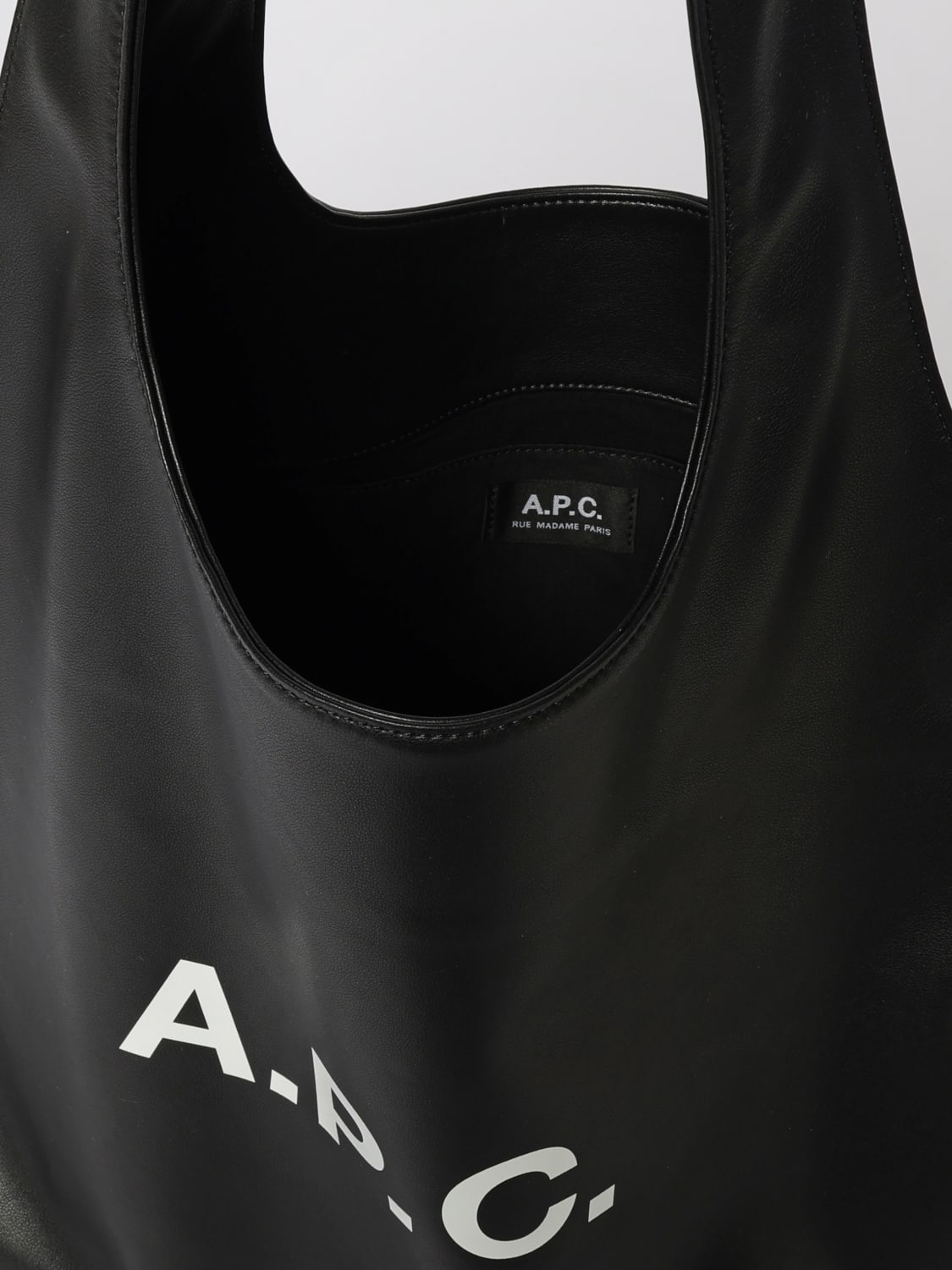 A.P.C. BORSA A MANO: Borsa a mano donna A.P.C., Nero - Img 3