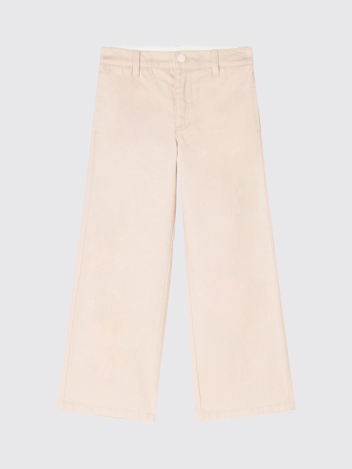 STELLA MCCARTNEY KIDS PANTALONI: Pantaloni in cotone Stella McCartney Kids, Beige - Img 1
