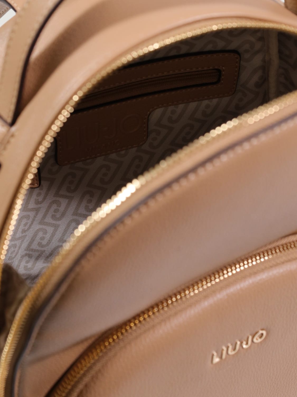 LIU JO BACKPACK: Backpack woman Liu Jo, Brown - Img 4