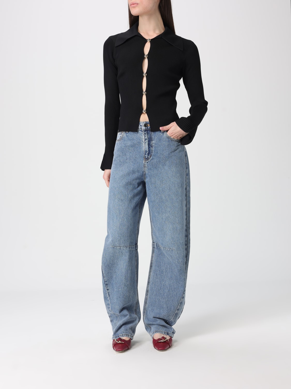 SELF-PORTRAIT TOP: Top mujer Self-portrait, Negro - Img 2