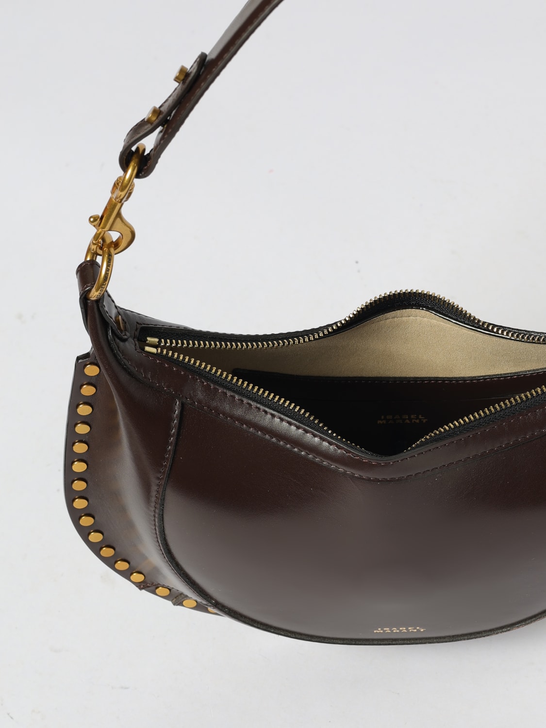 ISABEL MARANT UMHÄNGETASCHE: Umhängetasche damen Isabel Marant, Braun - Img 3