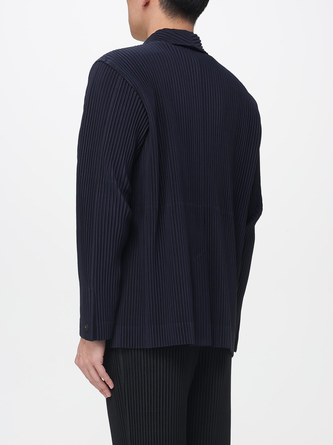 HOMME PLISSE' ISSEY MIYAKE JACKET: Coat men Homme Plisse' Issey Miyake, Blue - Img 2