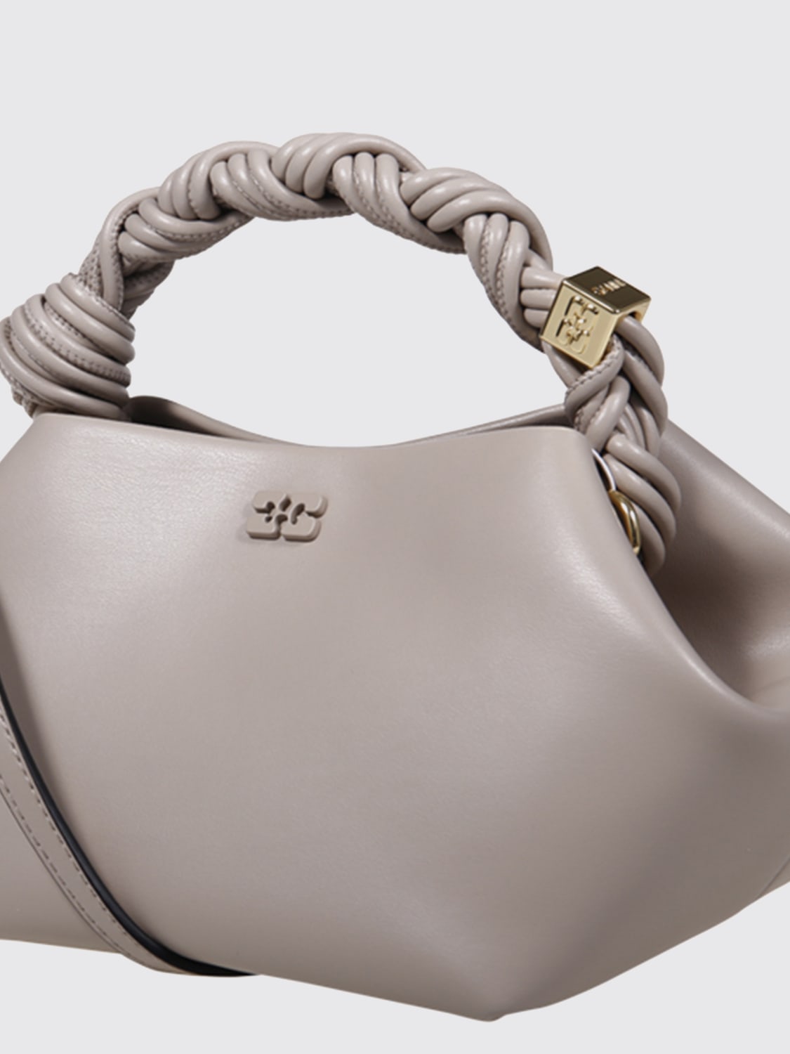 GANNI SAC BANDOULIÈRE: Sac bandoulière femme Ganni, Gris - Img 3