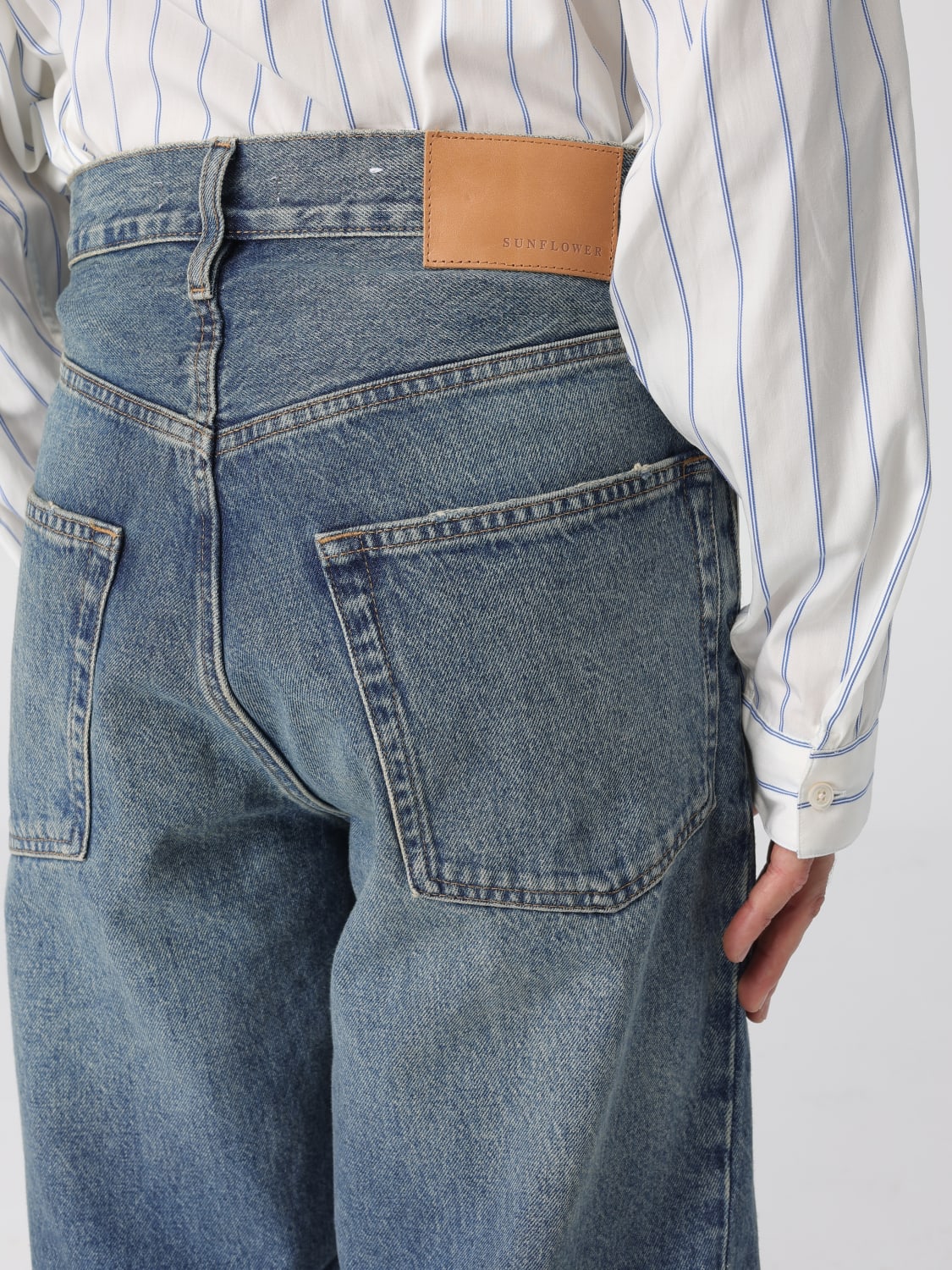 SUNFLOWER JEANS: Jeans uomo Sunflower, Blue - Img 4