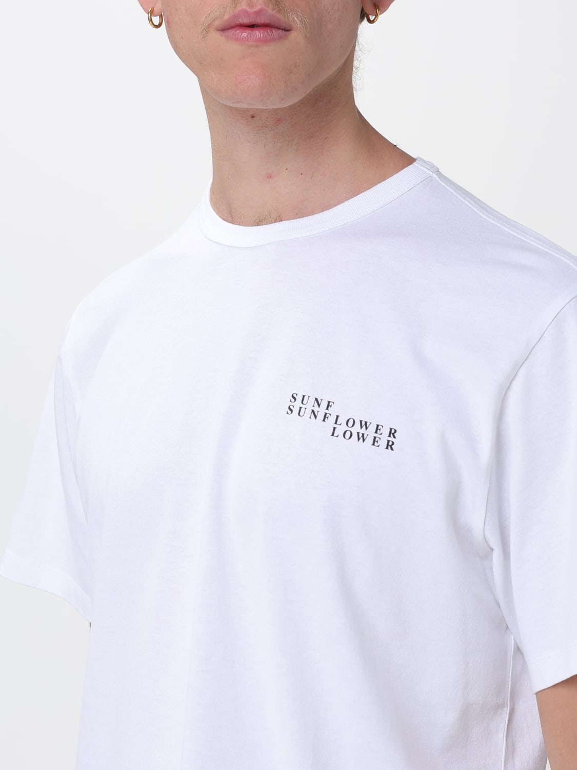 SUNFLOWER T-SHIRT: T-shirt men Sunflower, White - Img 3