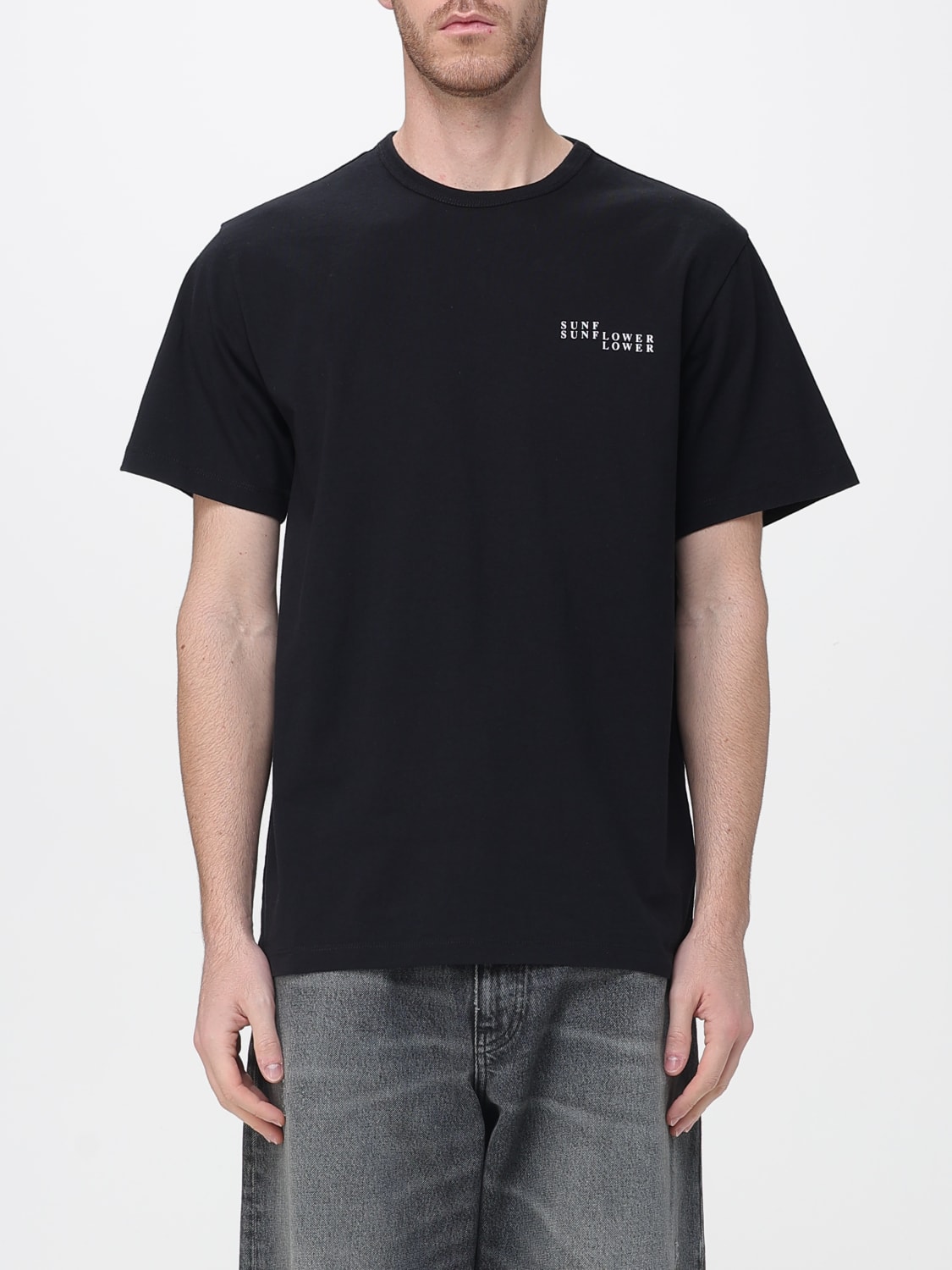 SUNFLOWER T-SHIRT: T-shirt herren Sunflower, Schwarz - Img 1