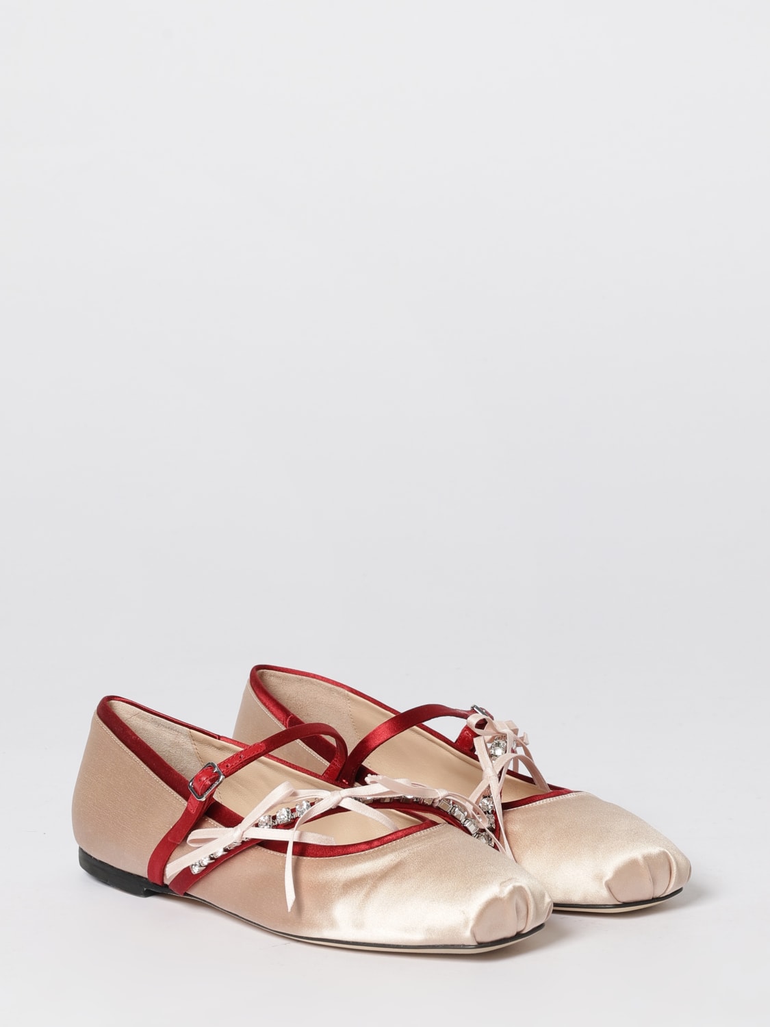 JIMMY CHOO BALLERINE: Chaussures femme Jimmy Choo, Rose - Img 2
